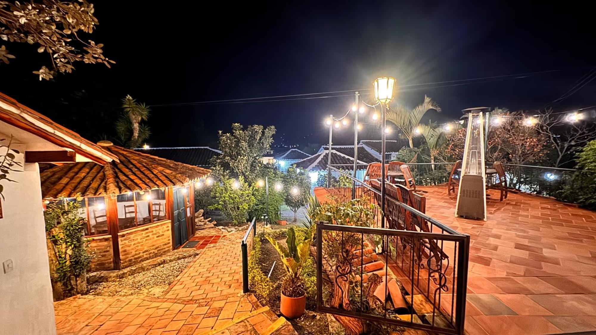 Posada Campestre La Casona Вилья-де-Лейва Экстерьер фото
