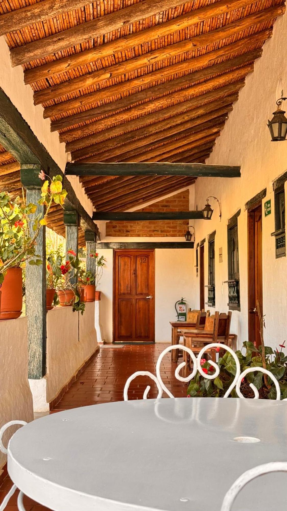 Posada Campestre La Casona Вилья-де-Лейва Экстерьер фото